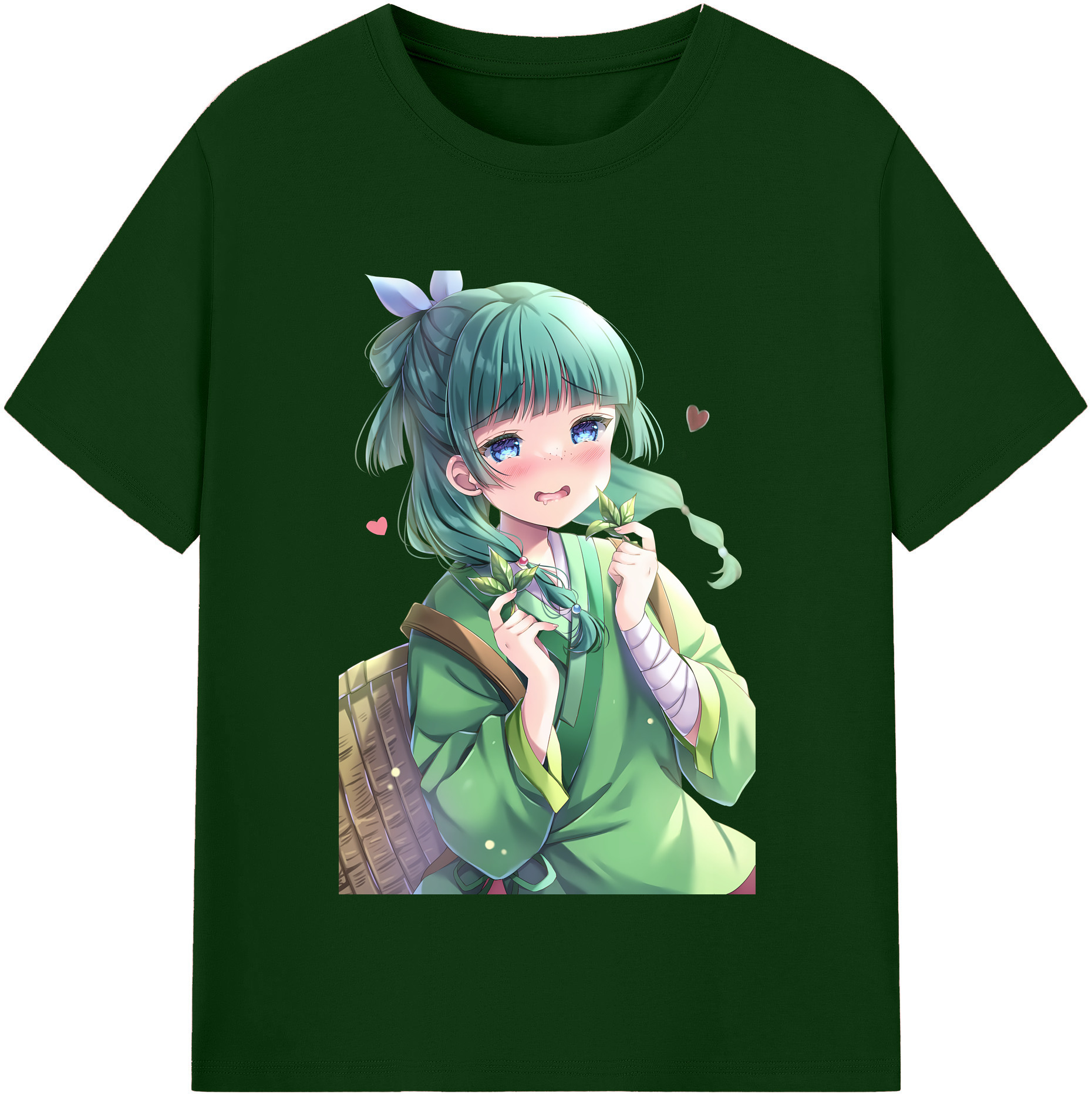 （画像用） 薬屋のひとりごと The Apothecary Diaries 綿100％半袖Tシャツ（フロントプリント）